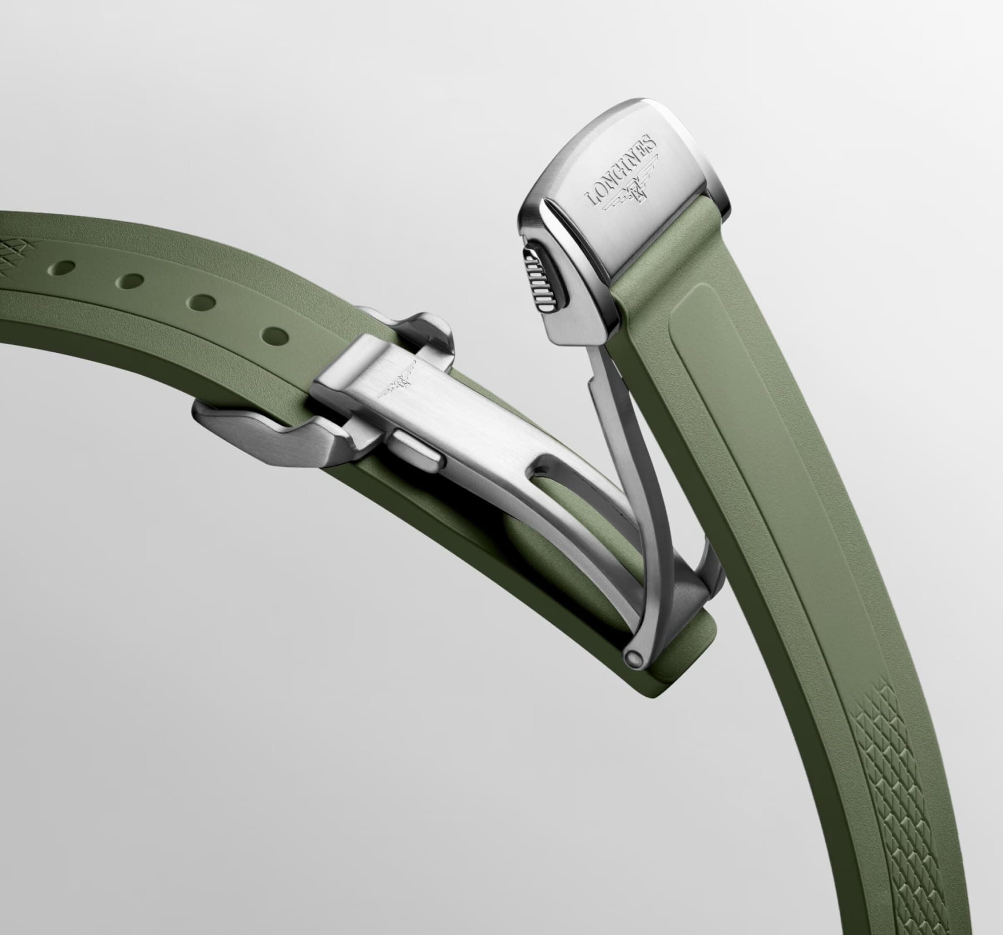 Longines Longines Conquest L3.430.5.02.9  - задняя крышка сталь металл корпуса, швейцария часы