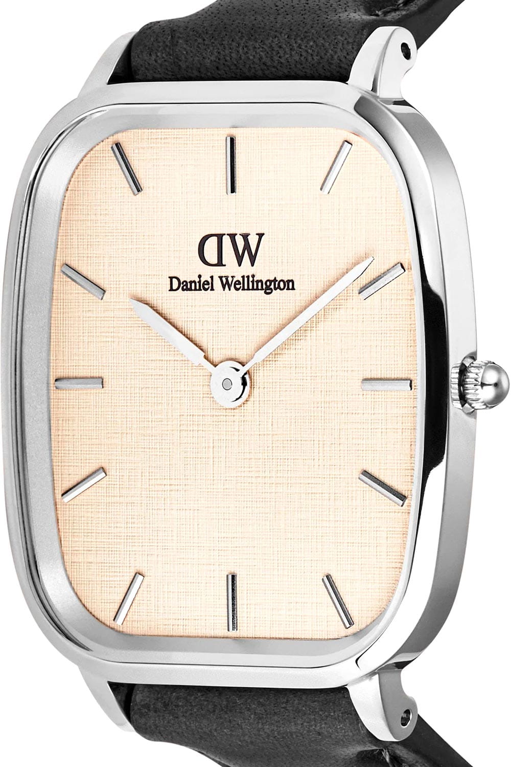 Daniel Wellington Daniel Wellington Marlon Sheffield Linen Silver DW00100813 , наручные женские часы фото под углом