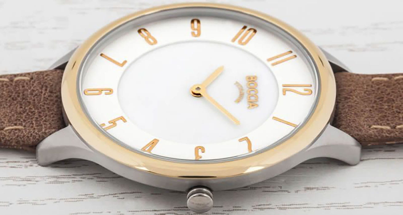 Boccia Titanium Boccia 3240-02 , наручные женские часы фото под углом