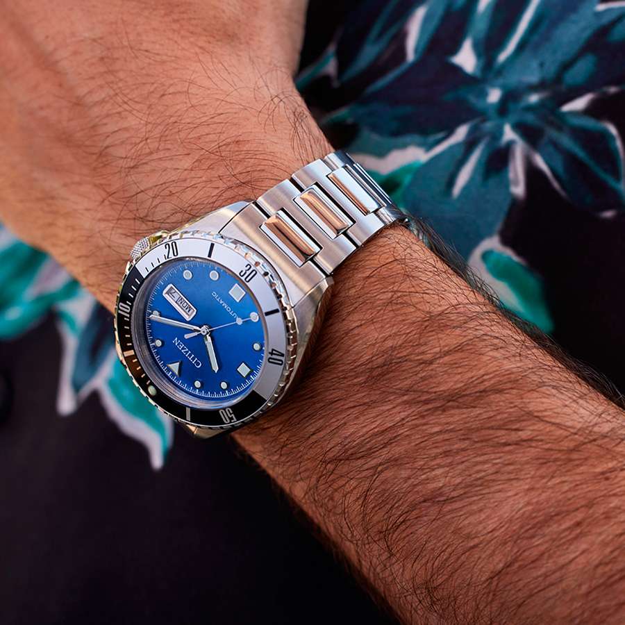 Оригинальные часы Citizen Citizen Automatic NH7530-52M механические калибр механизма citizen 8200 общий вид