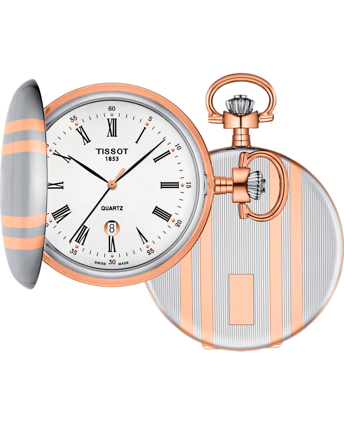 Оригинальные часы Tissot Tissot Savonette Quartz T862.410.29.013.00 кварцевые калибр механизма eta f06.111 общий вид