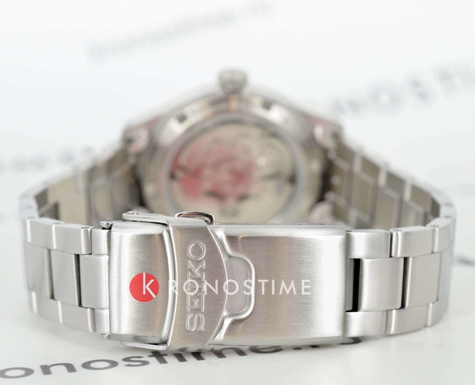 Seiko Seiko 5 Sports SRPJ81K1 мужские часы черный циферблат на запястье