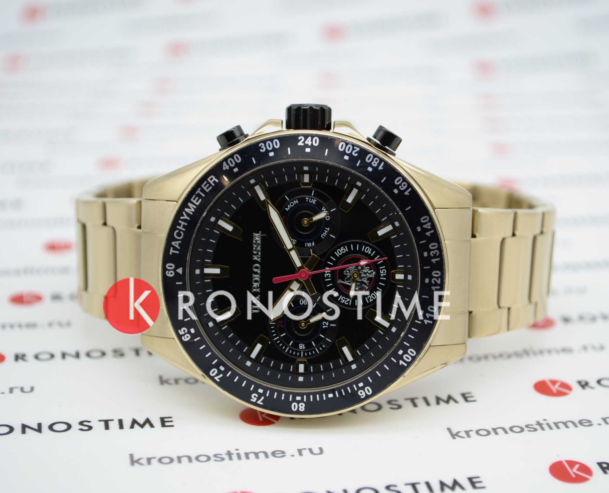 Оригинальные часы U.S. Polo Assn. U.S. Polo Assn. Crossing USPA1040-02 кварцевые калибр механизма  общий вид