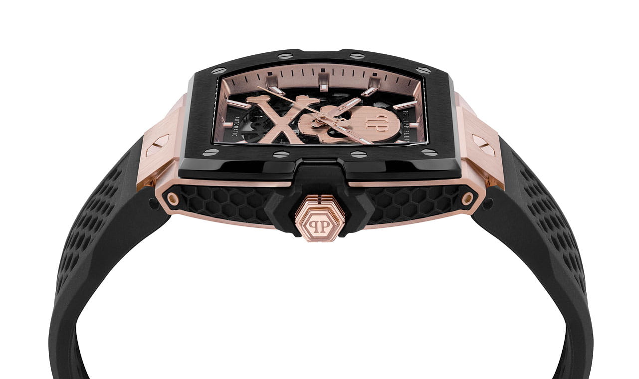 Philipp Plein Philipp Plein The Skeleton 2.0 PWJFA0225 , наручные мужские часы фото под углом