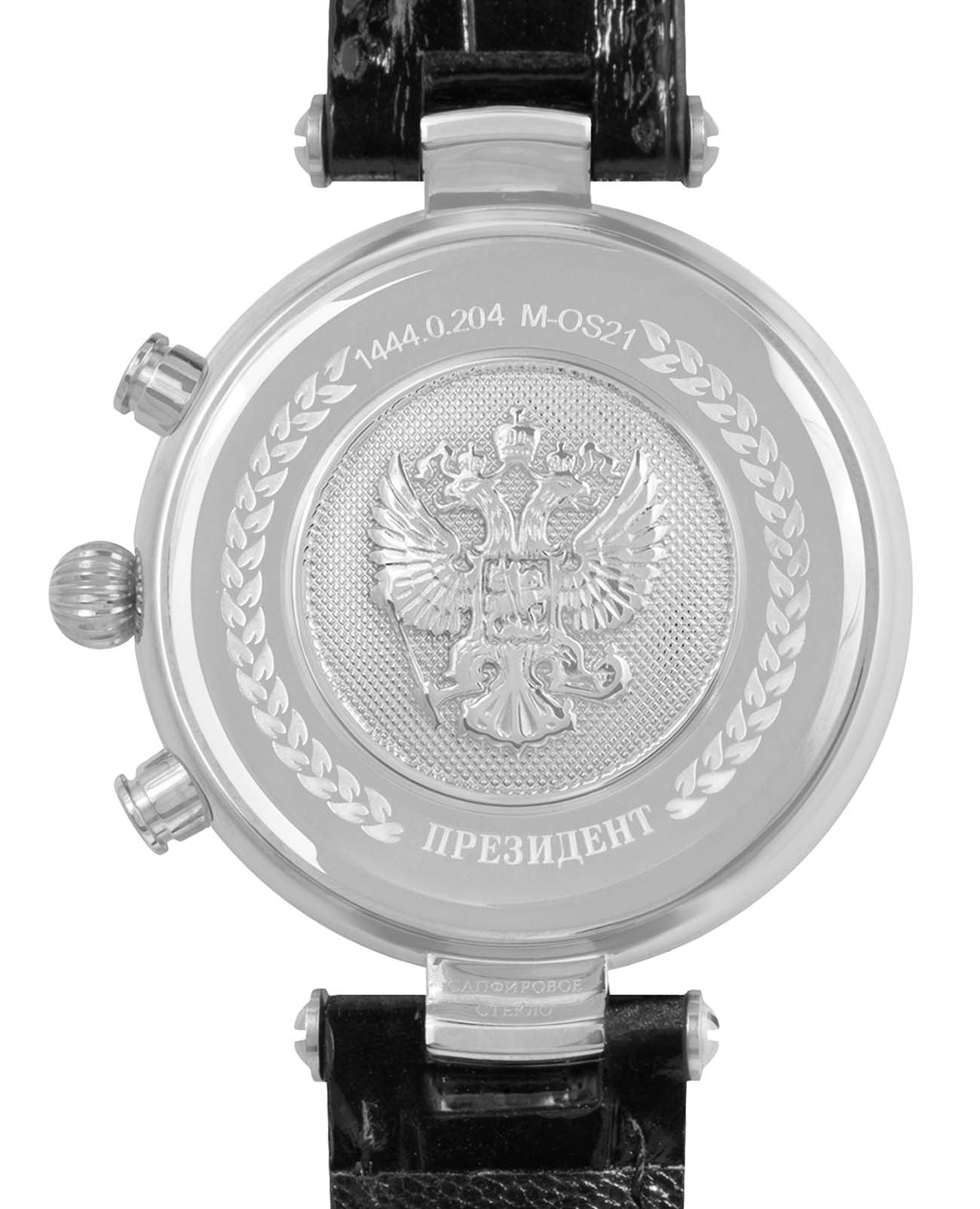 Президент Президент 14440204  - задняя крышка металл сталь корпуса, россия часы