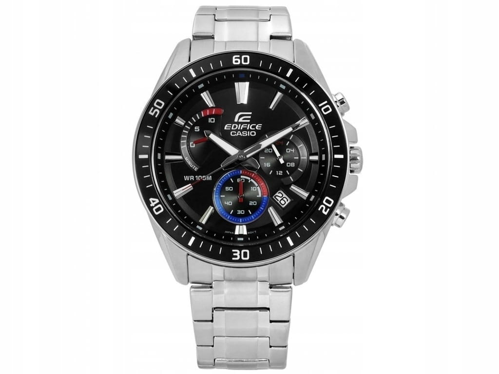 Casio Casio Edifice EFR-552D-1A3VUDF (EFR-552D-1A3) EFR, наручные мужские часы фото под углом