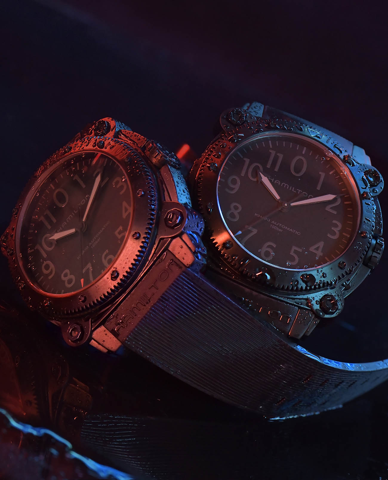 Оригинальные часы Hamilton Hamilton Khaki Navy BeLOWZERO Auto Limited Edition H78505332 в фирменной упаковке от производителя
