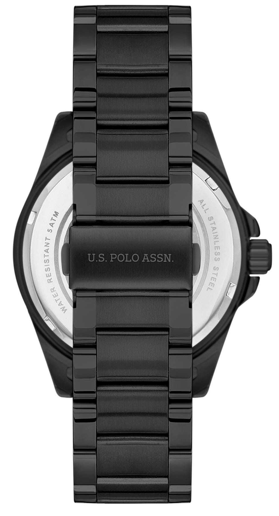 U.S. Polo Assn. U.S. Polo Assn. Fundamental USPA1041-07,  сша мужские часы на браслете нержавеющая сталь с ip-покрытием боковой вид