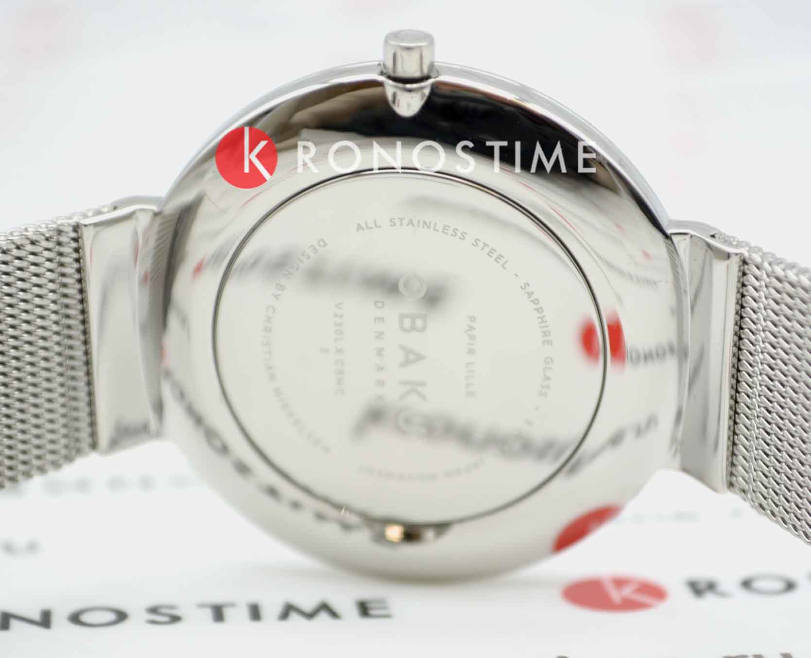 Obaku Obaku V230LXCBMC женские часы черный циферблат на запястье