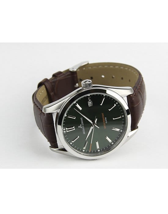 Jacques Lemans Jacques Lemans Classic 1-1859D  — детали корпуса и кожаный