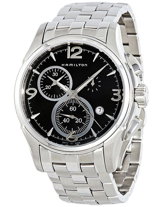 Hamilton Hamilton Jazzmaster Chrono Quartz H32612135  - задняя крышка сталь корпуса, швейцария часы
