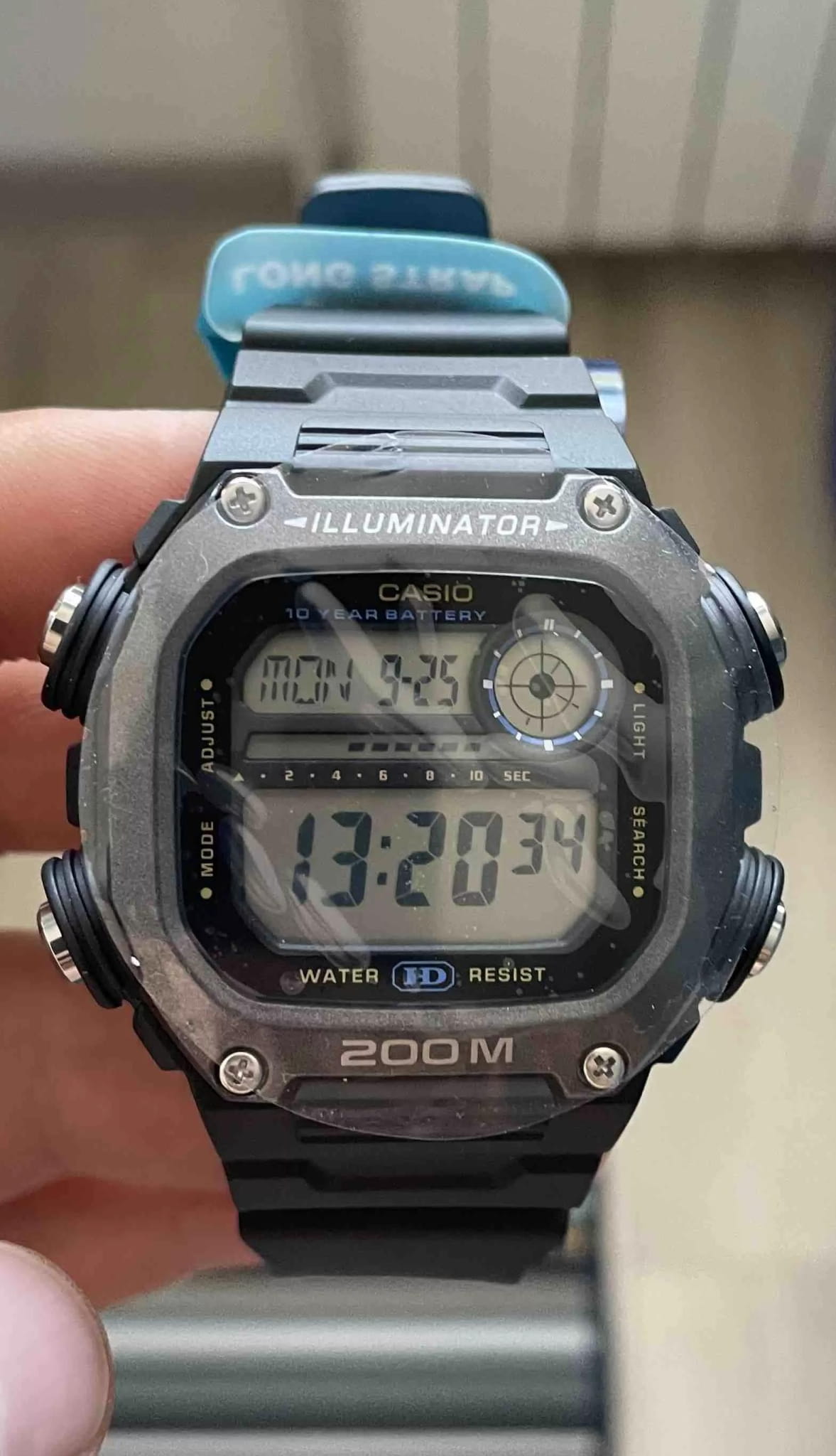 Casio Casio Collection DW-291HX-1AVDF (DW-291HX-1A) мужские часы  циферблат на запястье