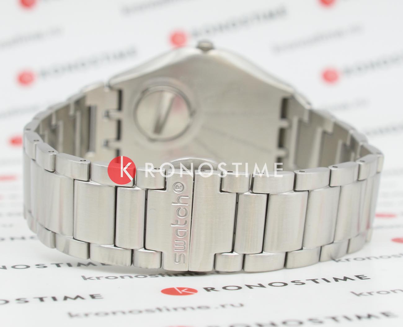 Swatch Swatch Skin Irony 42 SS07S128G кварцевые женские часы часы крупный план черный циферблата