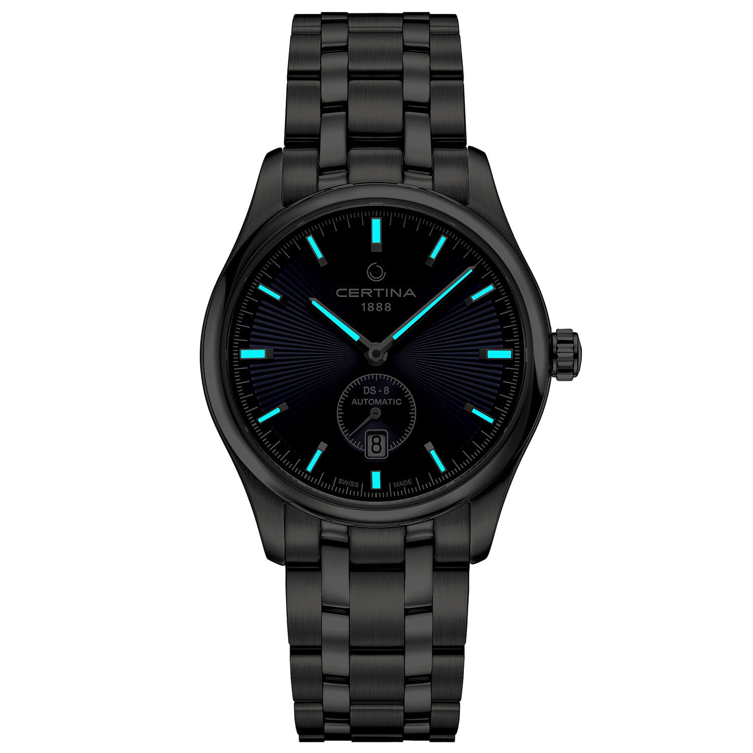 Certina Certina DS-8 C033.428.11.041.00 швейцария наручные мужские часы заводная головка с логотипом Certina