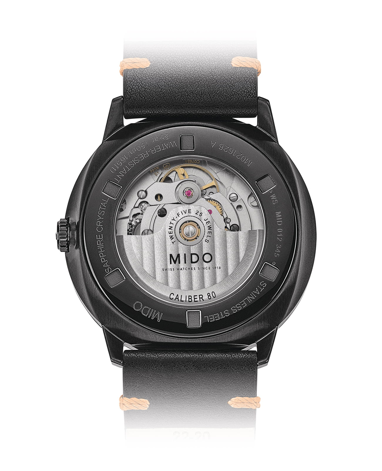 Mido Mido Commander Big Date M021.626.36.051.01 , наручные мужские часы фото под углом