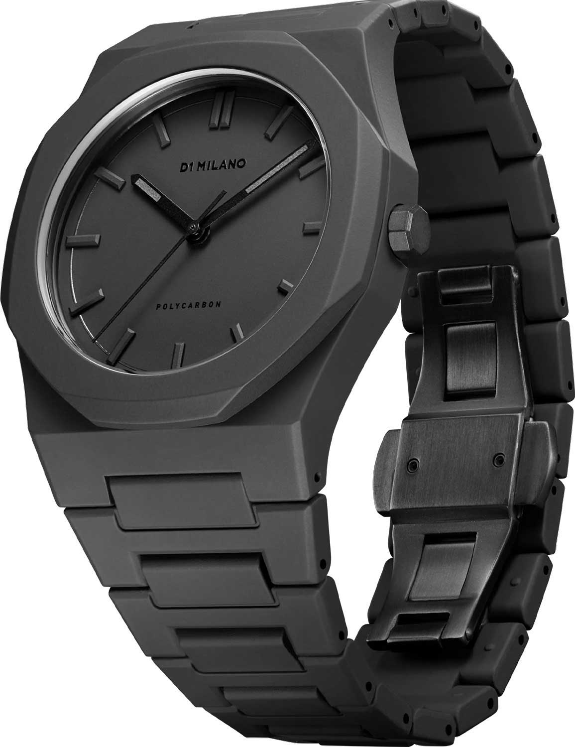 D1 Milano D1 Milano Polycarbon PCBJ10 , наручные мужские часы фото под углом