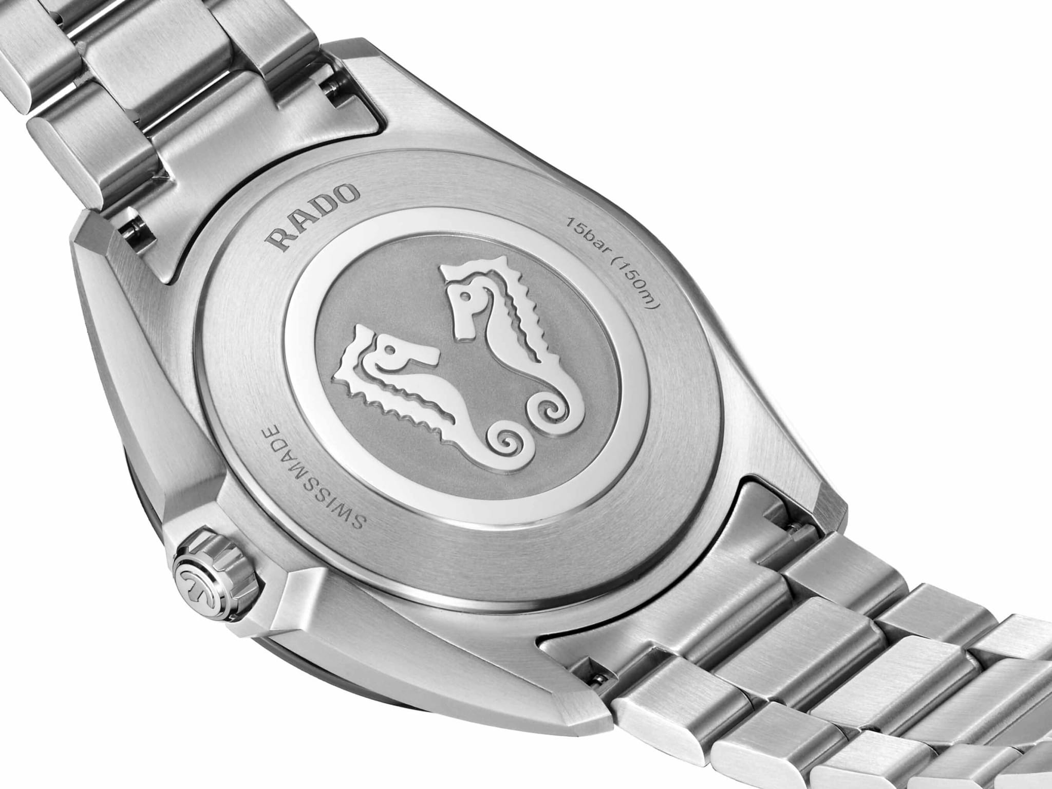 Оригинальные часы Rado Rado Hyperchrome R32280213 кварцевые калибр механизма  общий вид