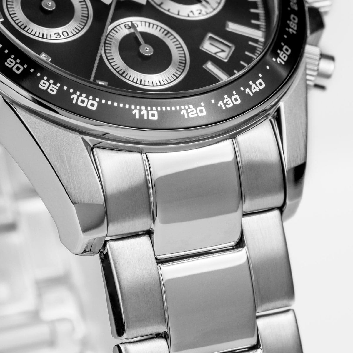 Jacques Lemans Jacques Lemans Liverpool 1-1877E мужские часы черный циферблат на запястье