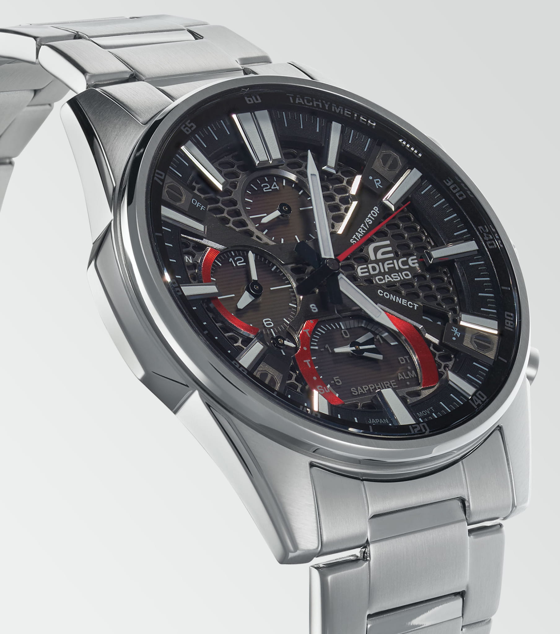 Оригинальные часы Casio Casio Edifice EQB-1200D-1A кварцевые калибр механизма  общий вид