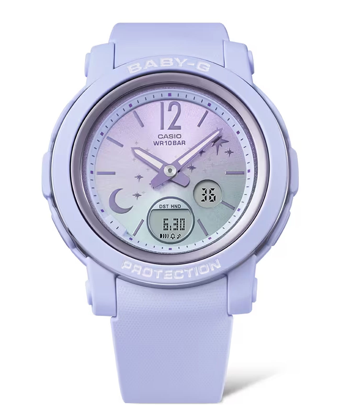 Casio Casio Baby-G BGA-290DS-2ADR (BGA-290DS-2A), g-shock япония женские часы на браслете пластик боковой вид