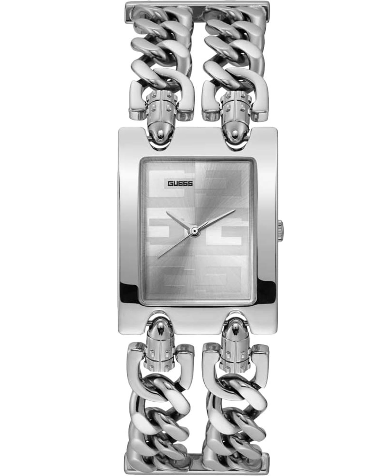 Guess Guess Trend GW0294L1  GW0294L1 кварцевые женские часы серебристый циферблат, браслет нержавеющая сталь — вид спереди