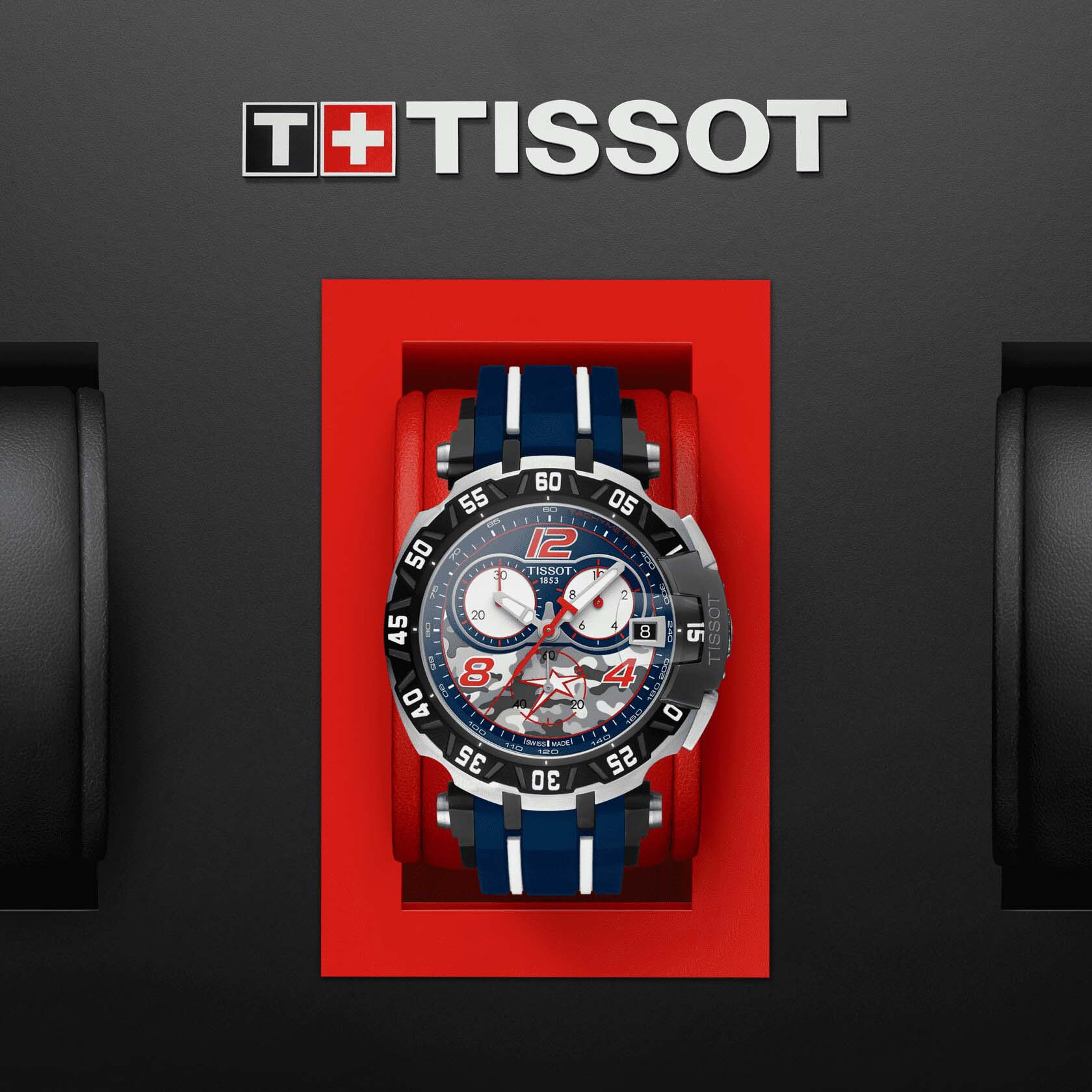 Оригинальные часы Tissot Tissot T-Race Quartz Chronograph Nicky Hayden 2016 T092.417.27.057.03 кварцевые калибр механизма eta g10.212 общий вид