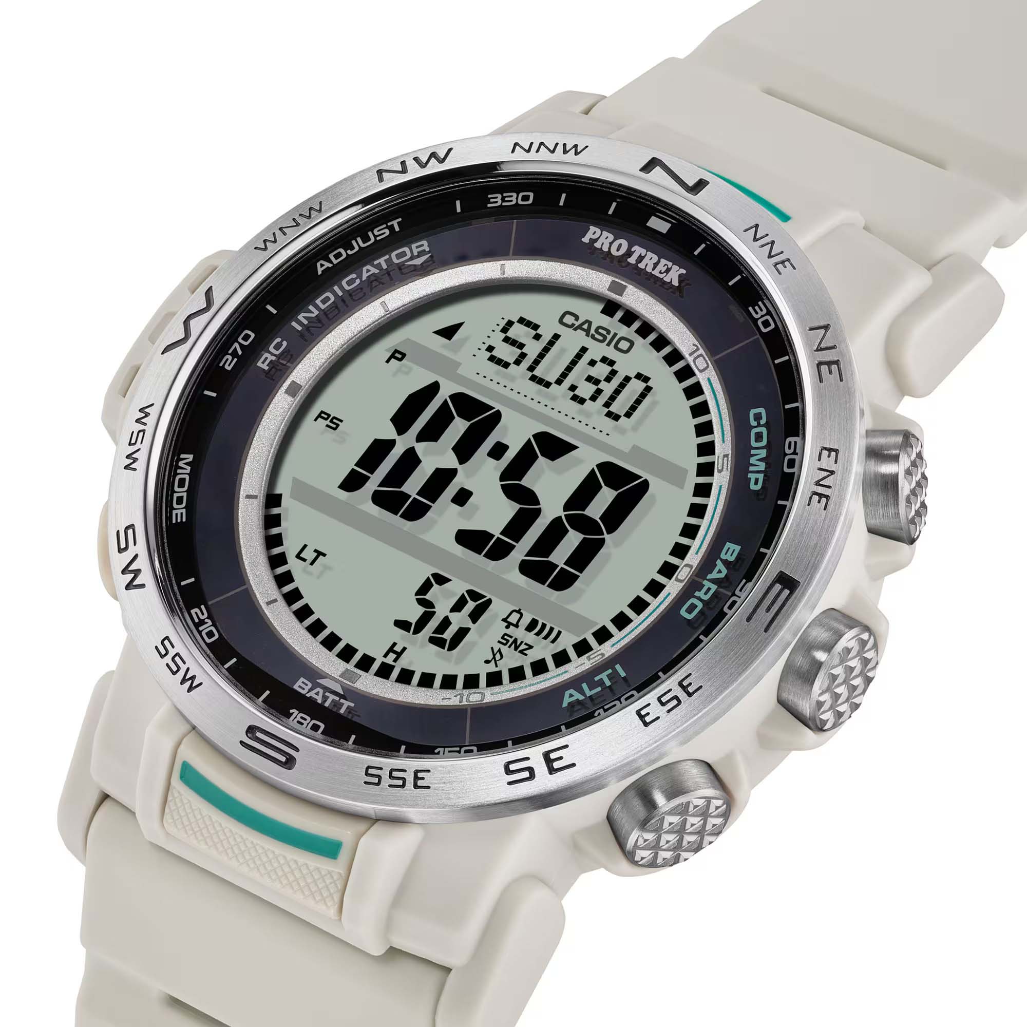 Casio Casio Pro Trek PRW-35-7DR (PRW-35-7), pro trek япония мужские часы на браслете пластик боковой вид