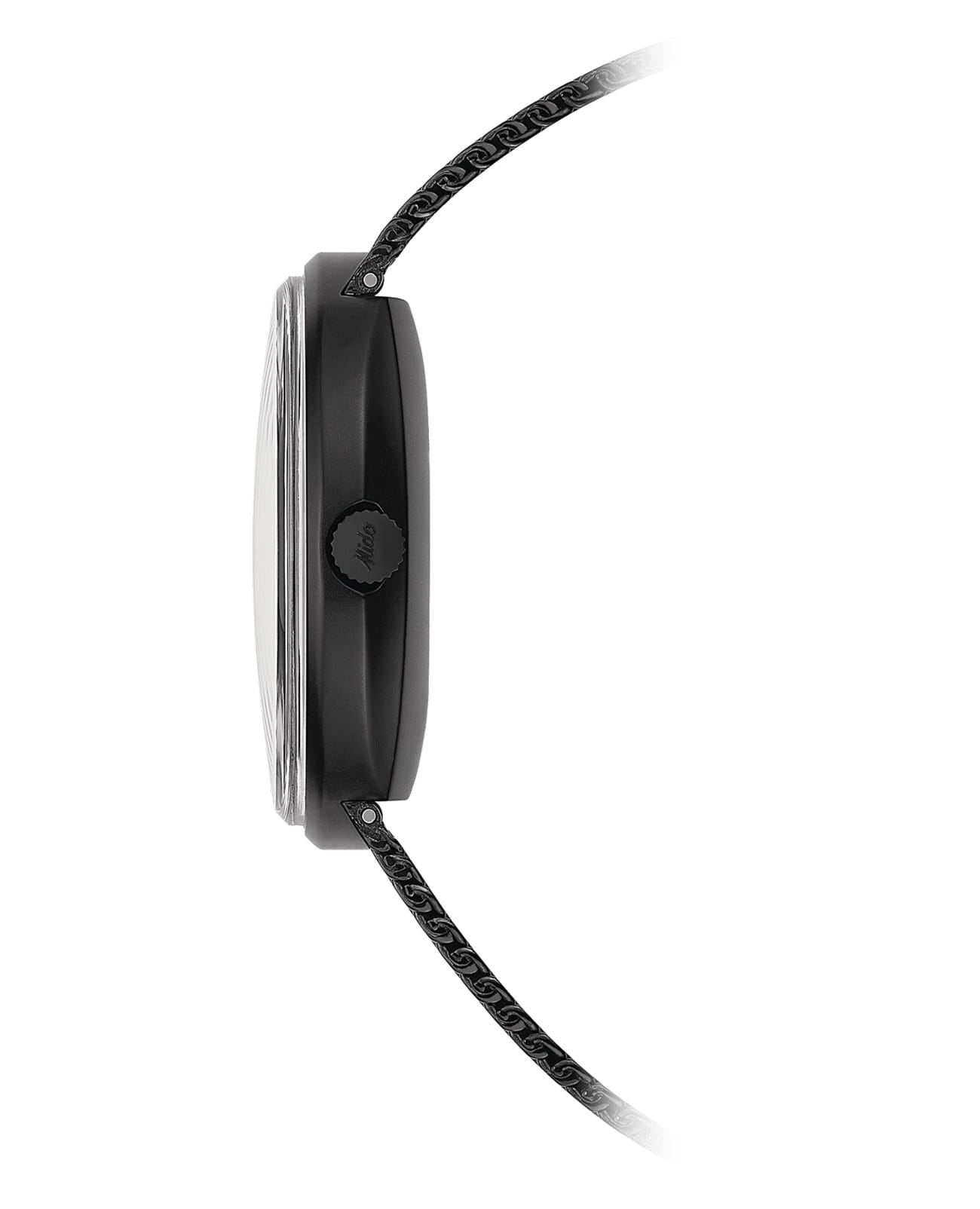 Mido Mido Commander Shade M8429.3.25.11, commander швейцария мужские часы на браслете сталь c pvd покрытием боковой вид