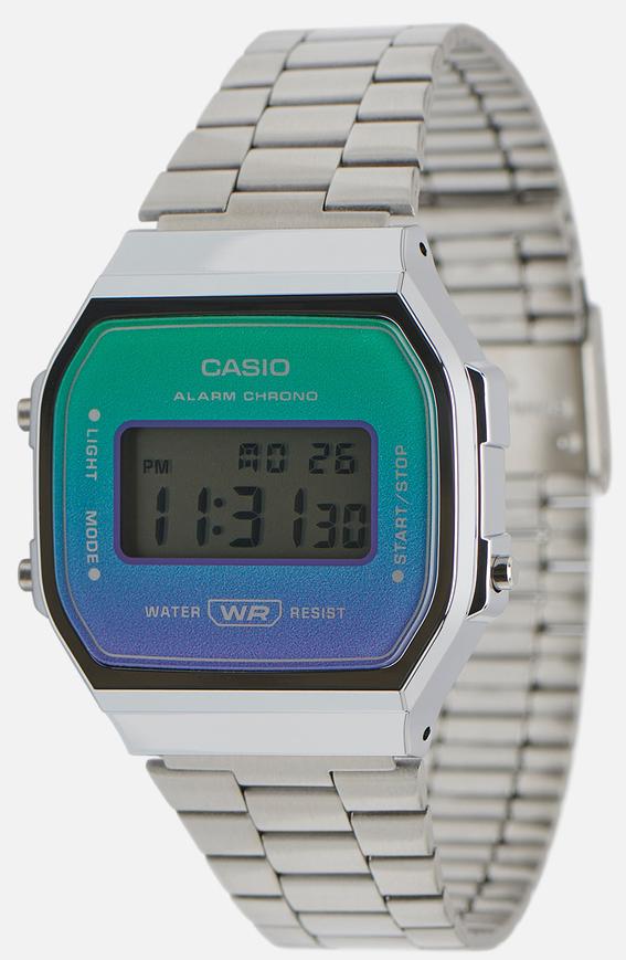 Casio Casio Vintage A-168WER-2A япония наручные мужские часы заводная головка с логотипом Casio