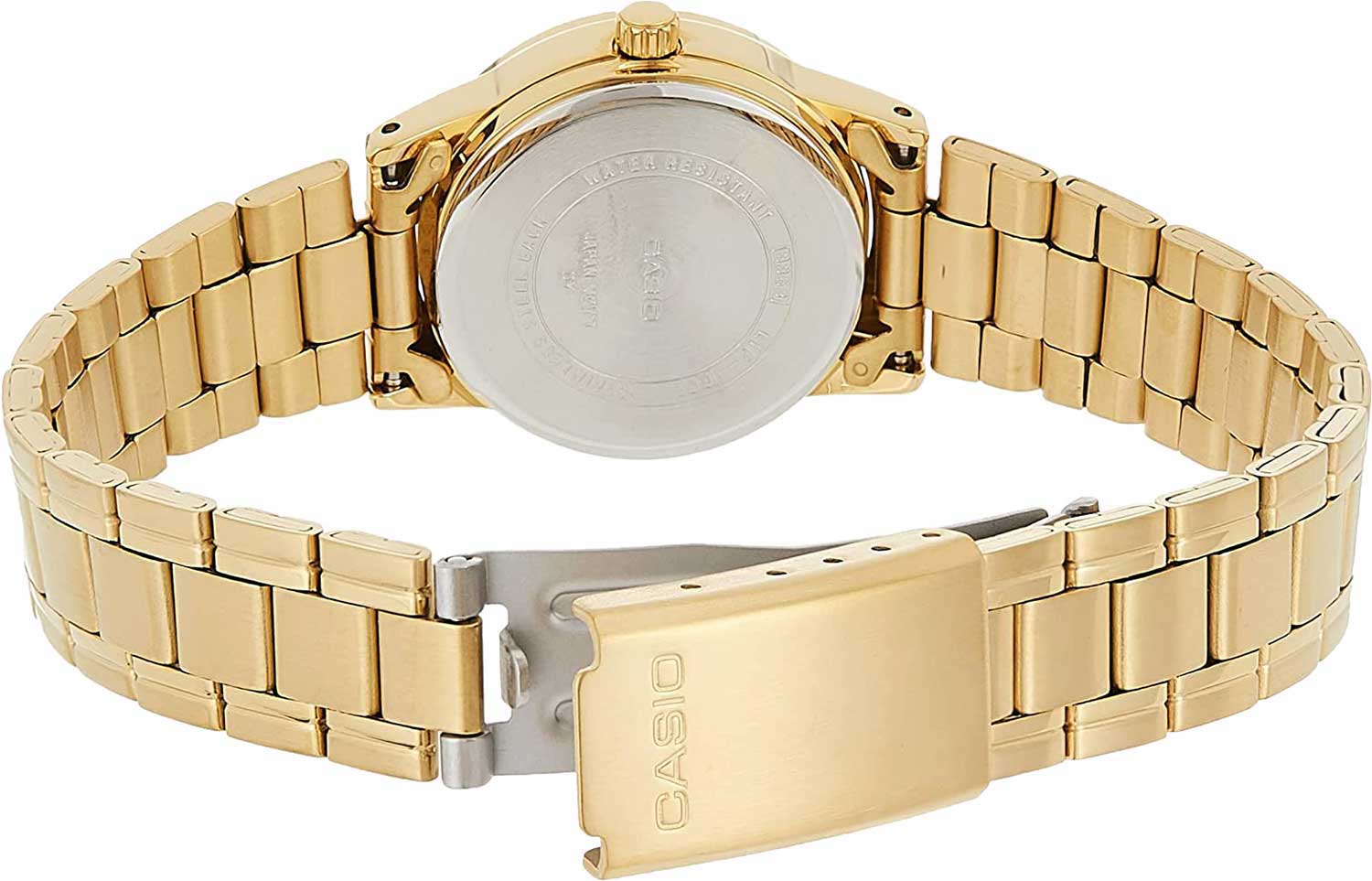 Casio Casio Collection LTP-V002G-7B, ltp япония женские часы на браслете нержавеющая сталь с ip-покрытием боковой вид