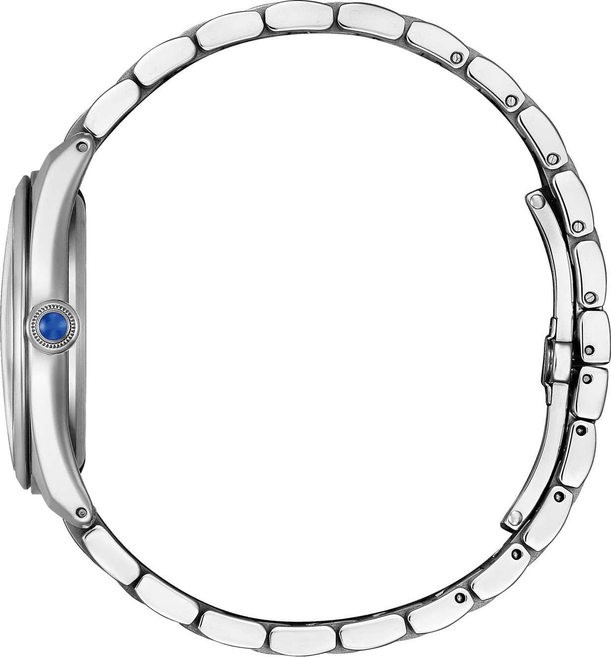Citizen Citizen Citizen L EM1140-80D,  япония женские часы на браслете нержавеющая сталь боковой вид