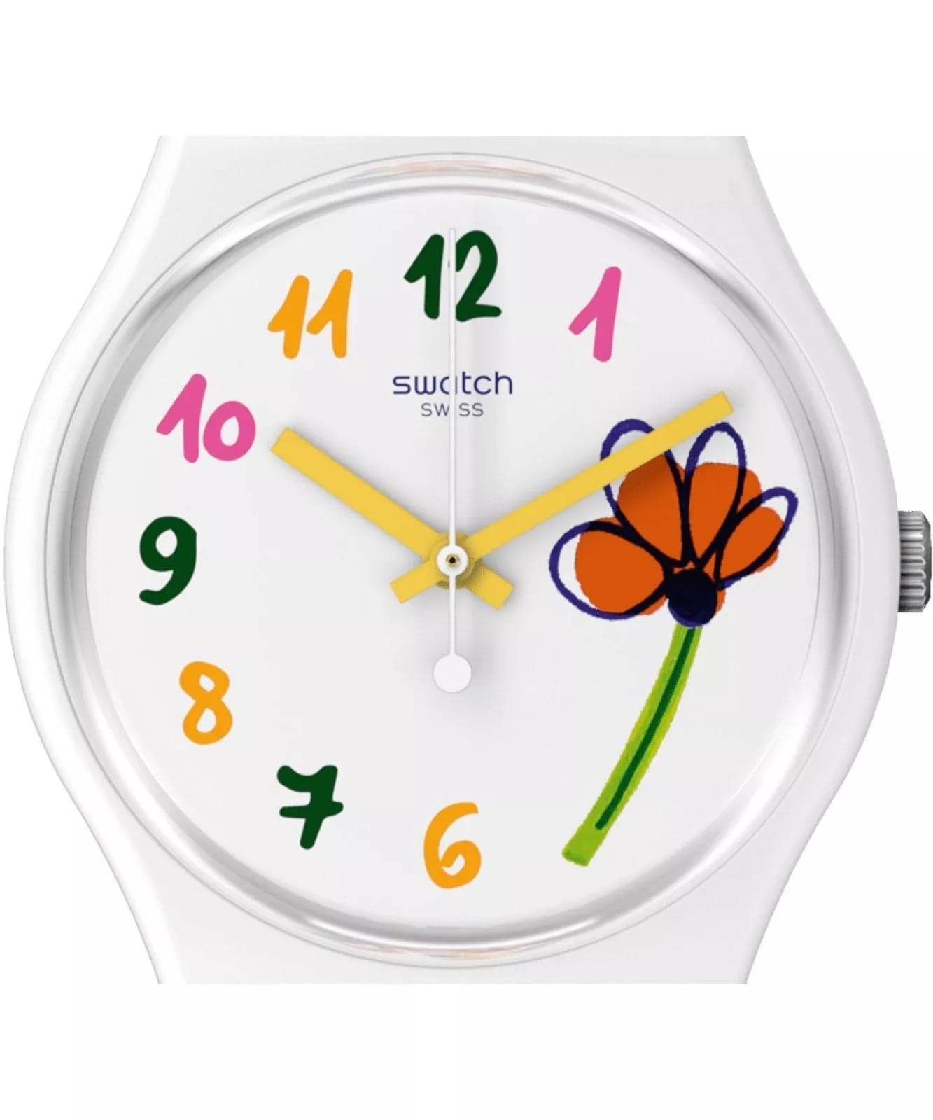 Swatch Swatch Gent Biosourced Standart SO28W108, gent швейцария женские часы на браслете силикон боковой вид