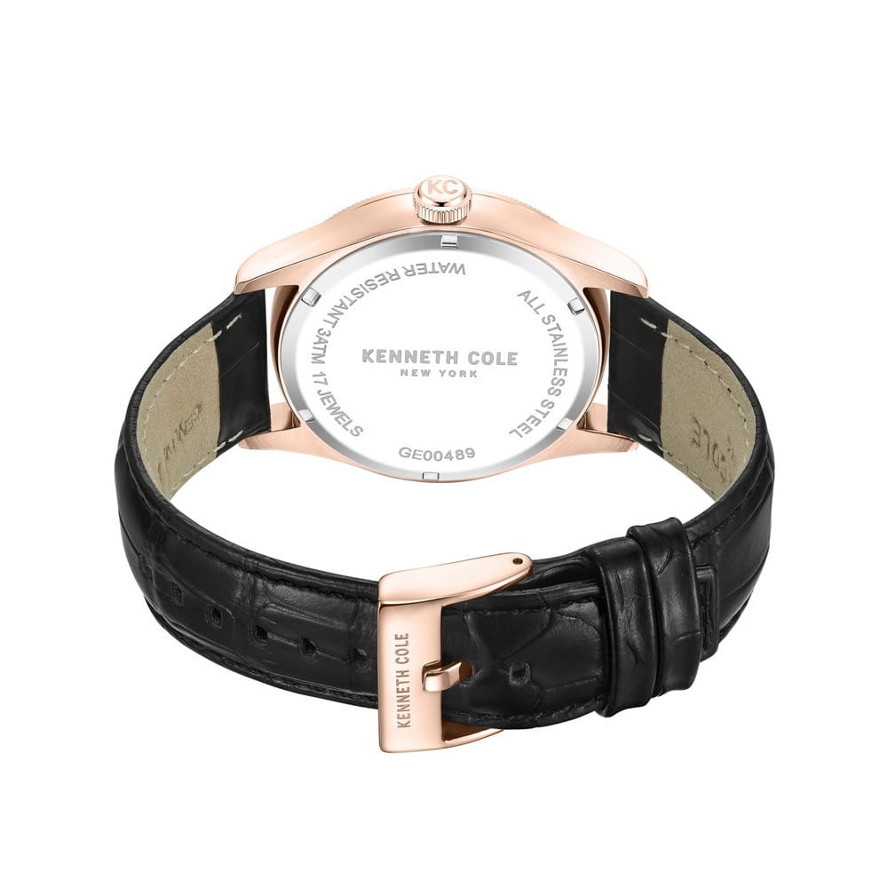Kenneth Cole Kenneth Cole Mechanical KCWGE0048904  — детали корпуса и кожаный