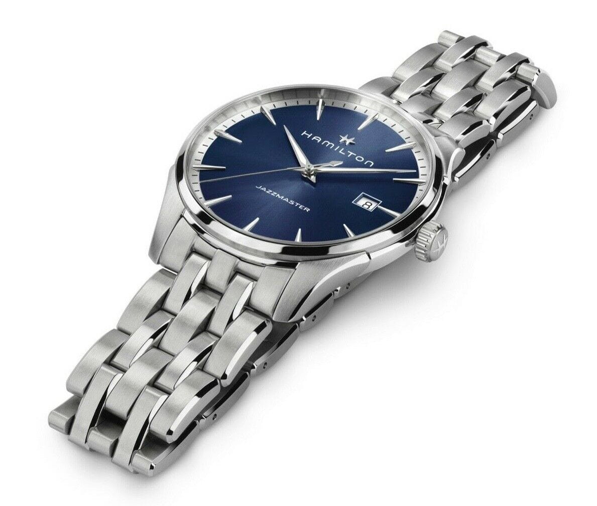 Hamilton Hamilton Jazzmaster Gent Quartz H32451141 , наручные мужские часы фото под углом