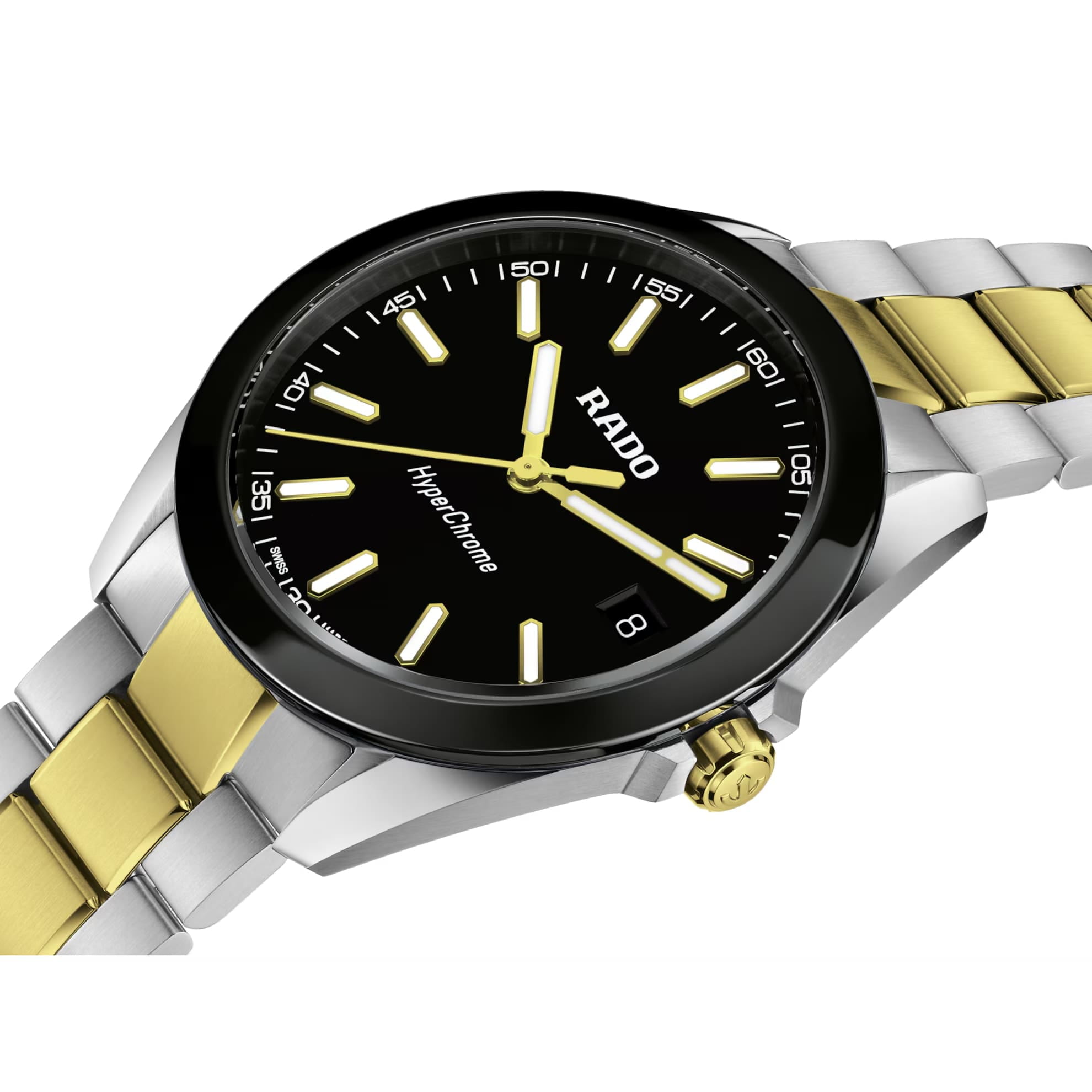 Rado Rado Hyperchrome R32280153 , наручные мужские часы фото под углом