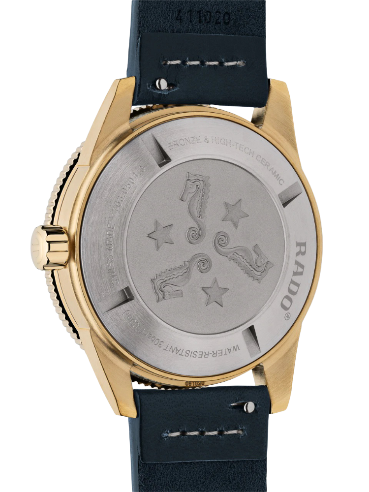 Rado Rado Captain Cook Automatic Bronze R32504205 Automatic, наручные мужские часы фото под углом