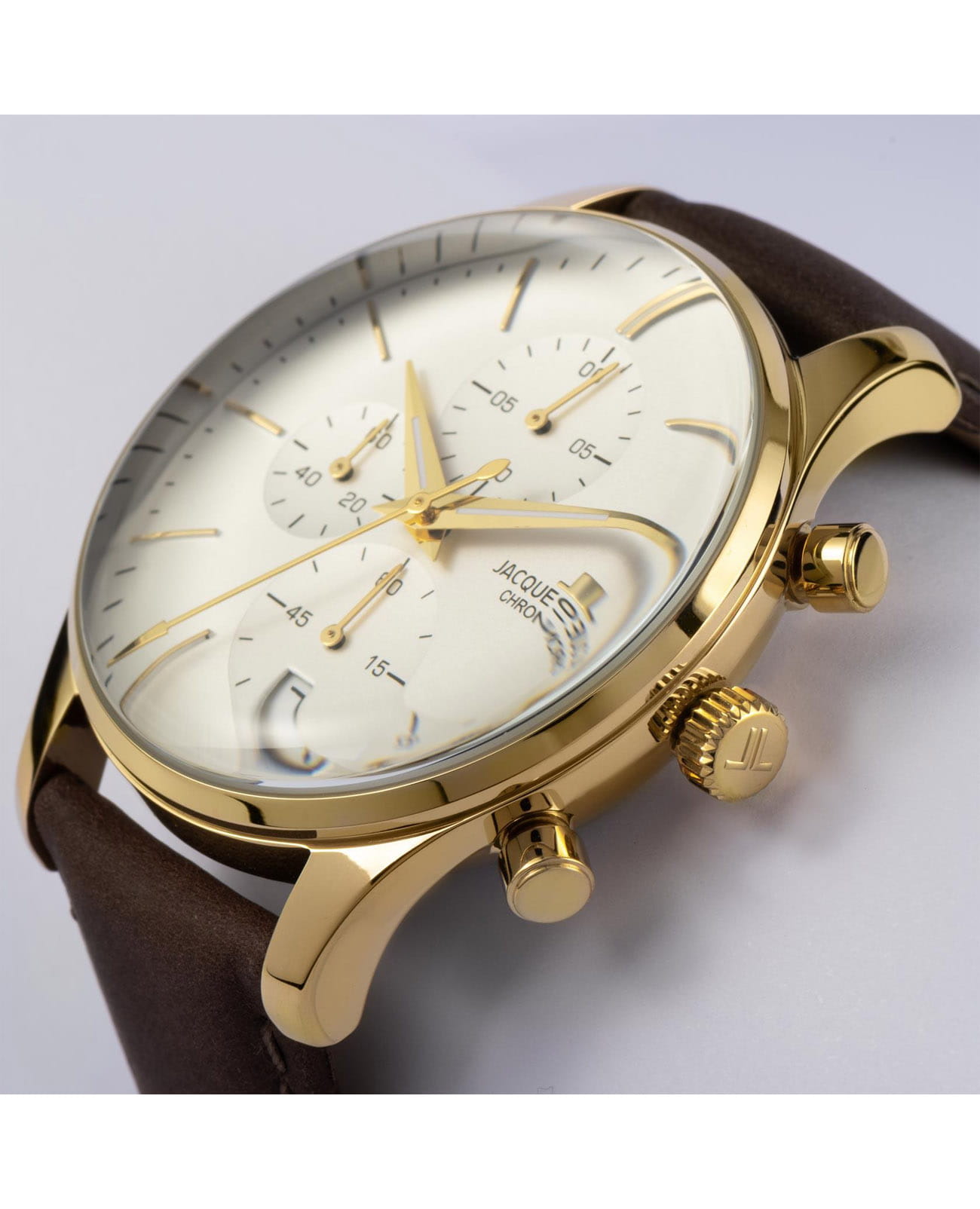 Jacques Lemans Jacques Lemans Classic 1-2163G, jl classic австрия мужские часы на браслете кожаный боковой вид