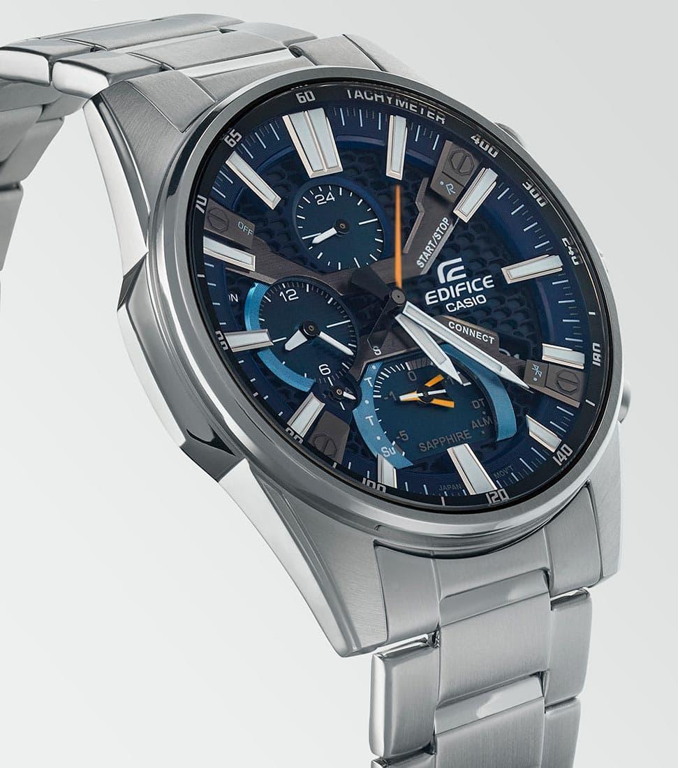 Оригинальные часы Casio Casio Edifice EQB-1200D-2AER кварцевые калибр механизма  общий вид