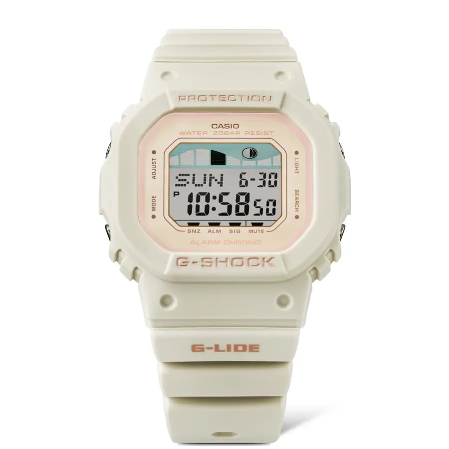 Casio Casio G-Shock GLX-S5600-7 женские часы серый циферблат на запястье