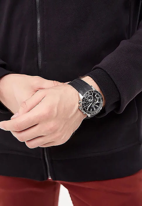 Casio Casio Edifice EFV-570P-1A япония наручные мужские часы заводная головка с логотипом Casio
