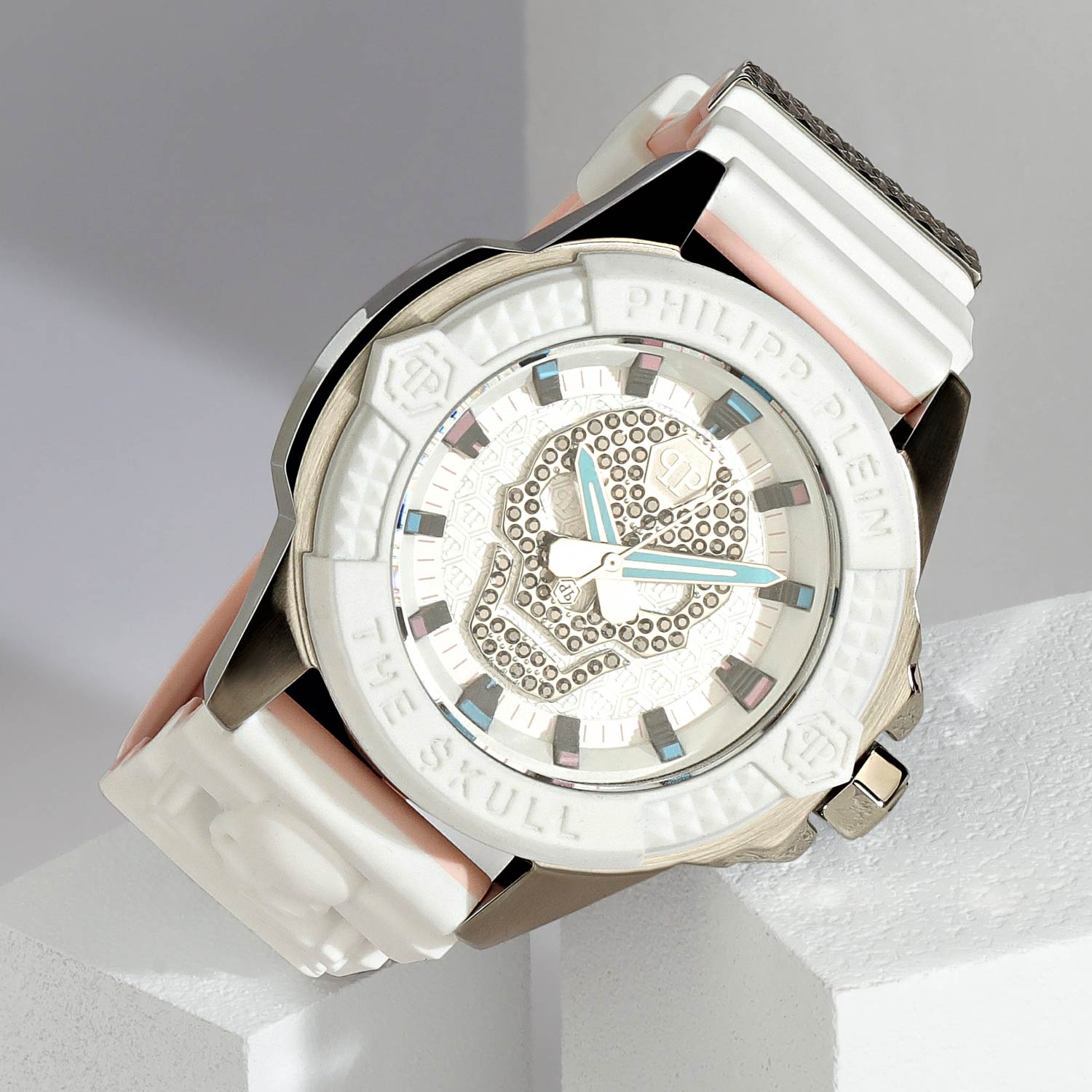 Оригинальные часы Philipp Plein Philipp Plein The Skull PWAAA1521 кварцевые калибр механизма  общий вид