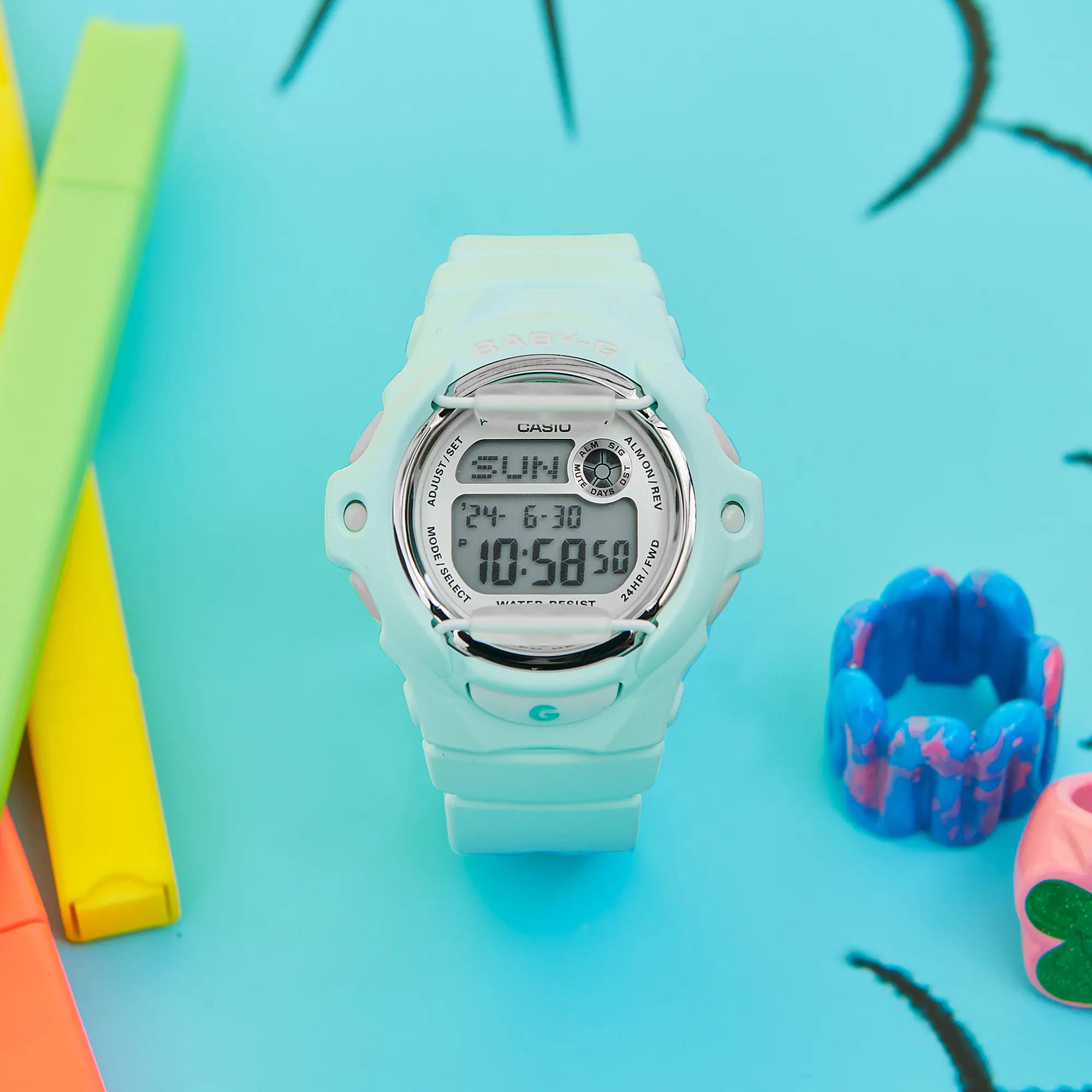 Casio Casio Baby-G BG-169U-3DR (BG-169U-3)  - задняя крышка пластик корпуса, япония часы