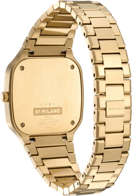 D1 Milano D1 Milano Square Disco Gold SQBL03 SQBL03 оригинальные мужские часы в комплекте с коробкой