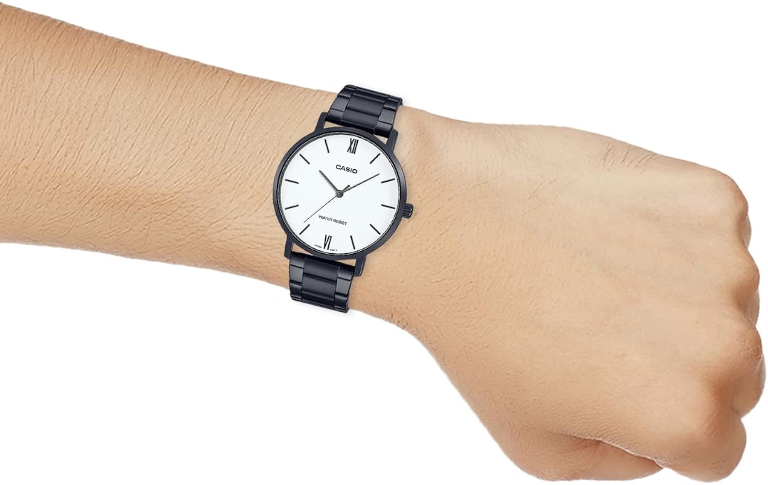Casio Casio Collection MTP-VT01B-7BUDF (MTP-VT01B-7B) , наручные мужские часы фото под углом
