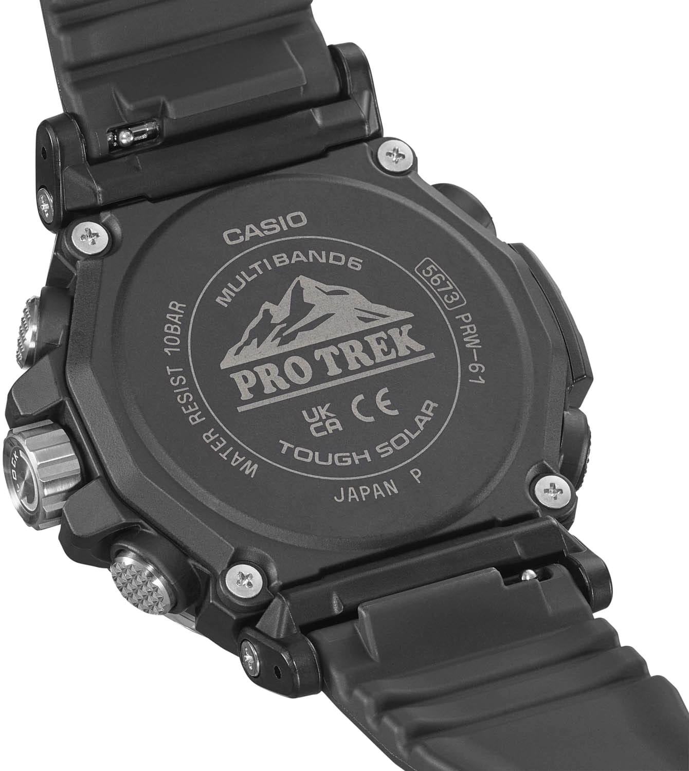 Casio Casio Pro Trek PRW-61-1A PRW — детали корпуса и пластик
