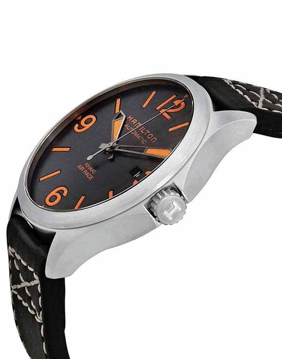 Hamilton Hamilton Khaki Aviation Air Race H76535731, khaki aviation швейцария мужские часы на браслете кожаный боковой вид