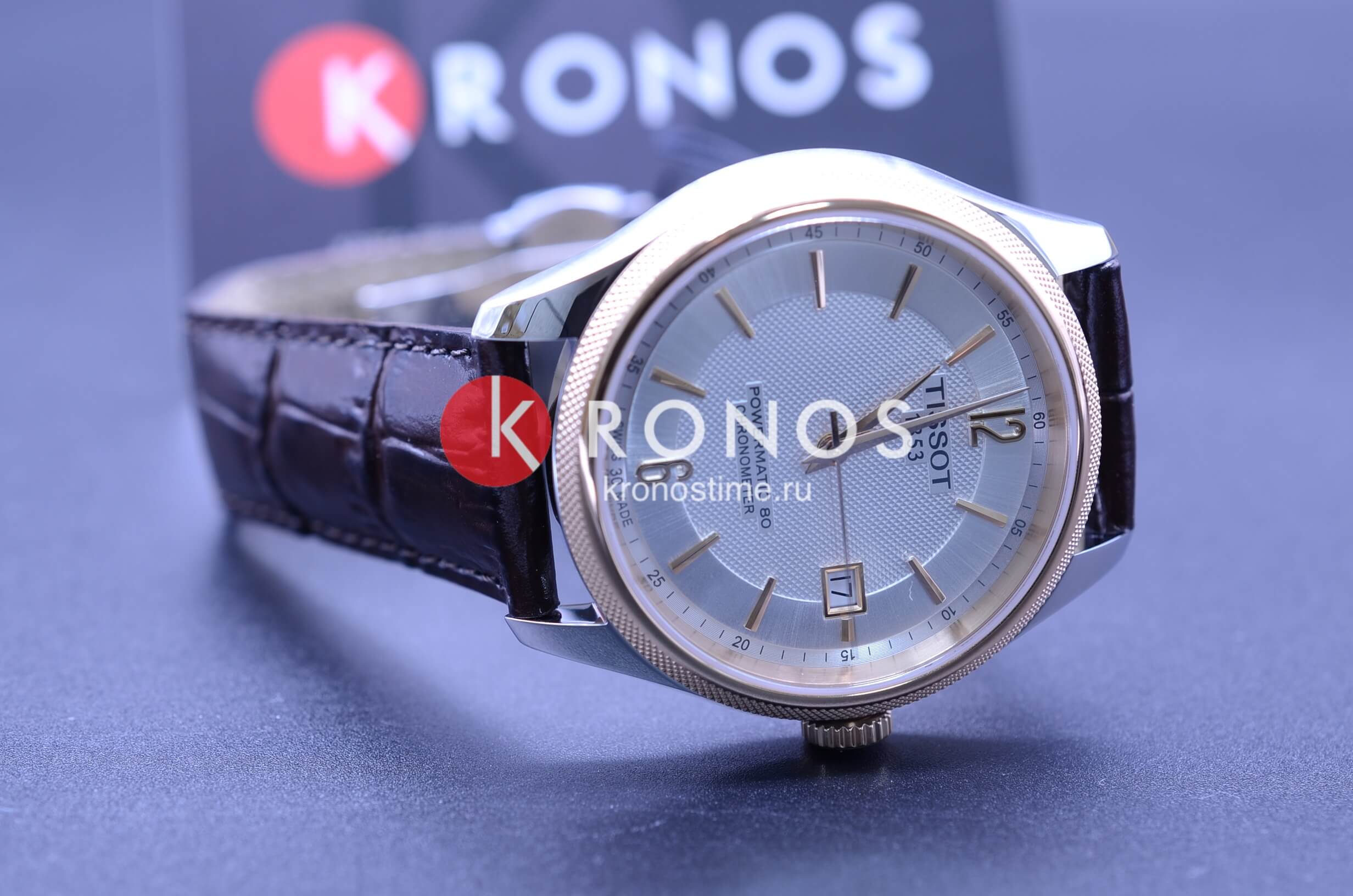 Tissot Tissot Ballade Powermatic 80 COSC T108.408.26.037.00 мужские часы серебристый циферблат на запястье