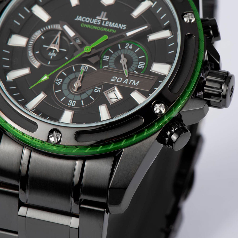 Jacques Lemans Jacques Lemans Liverpool 1-2141H , наручные мужские часы фото под углом