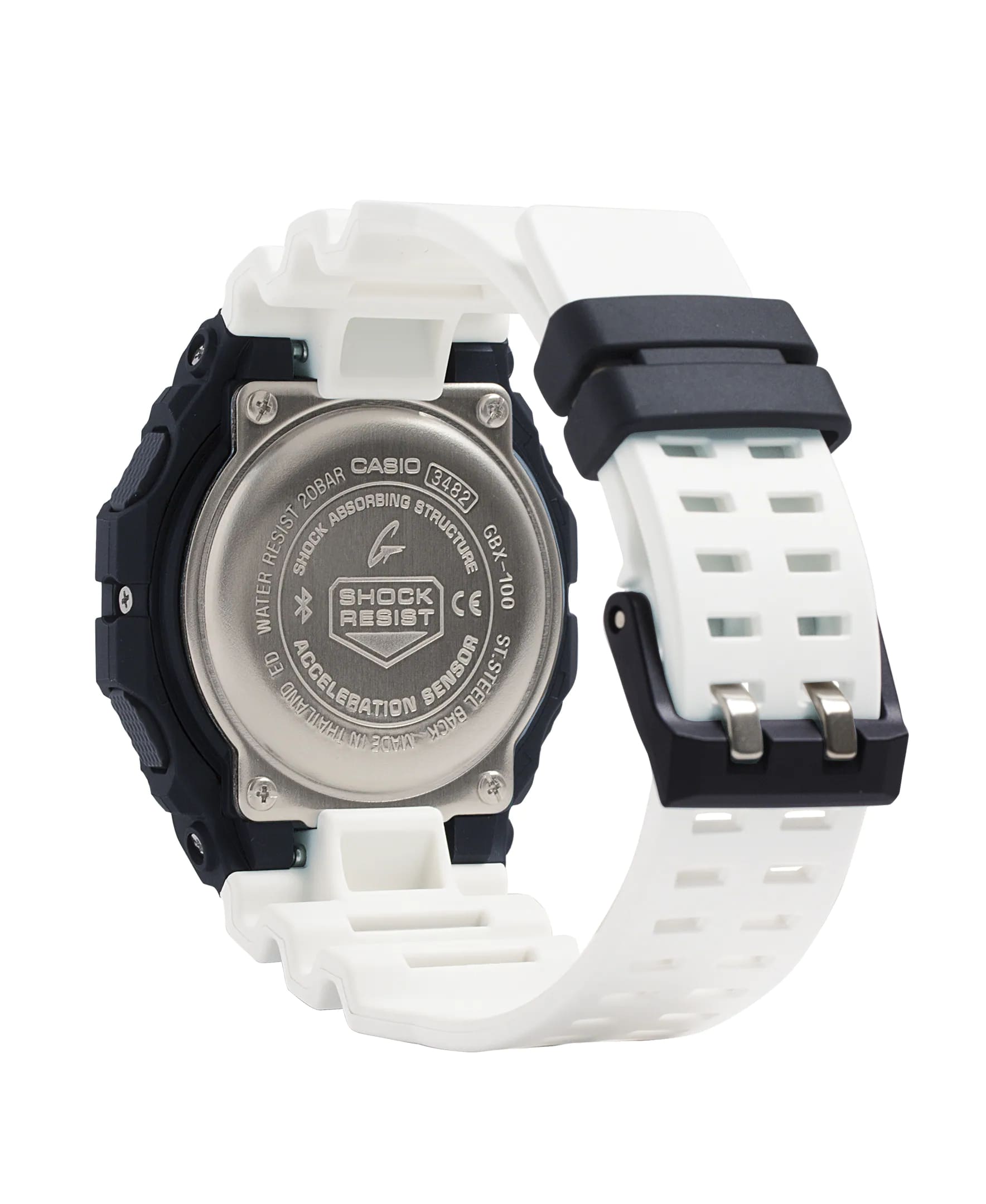 Casio Casio G-Shock GBX-100-7E электронные мужские часы часы крупный план черный циферблата