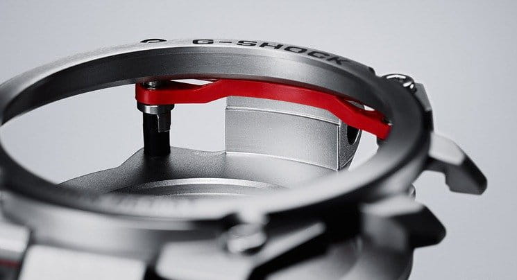 Casio Casio G-Shock Premium MTG-G1000RS-1A MTG - задняя крышка сталь корпуса, япония часы